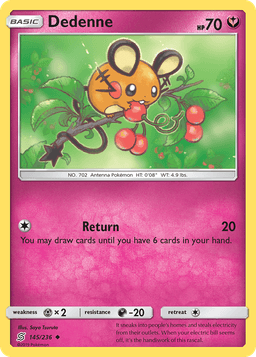 Dedenne [Reverse Holo]