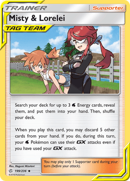 Misty & Lorelei [Reverse Holo]