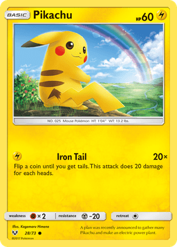 Pikachu [Reverse Holo]