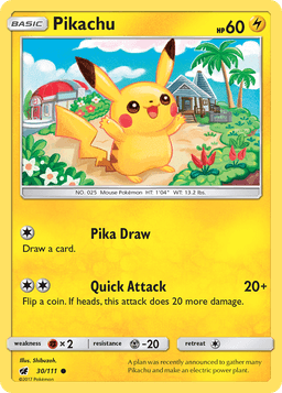 Pikachu [Reverse Holo]
