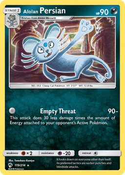 Alolan Persian [Reverse Holo]