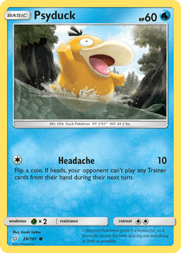 Psyduck [Reverse Holo]