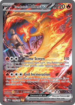 Team Rocket's Moltres ex, Special Illustration Rare