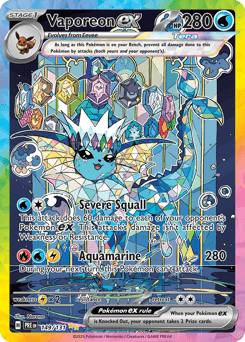 Vaporeon ex, PSA 10